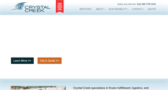 Desktop Screenshot of crystalcreeklogistics.com